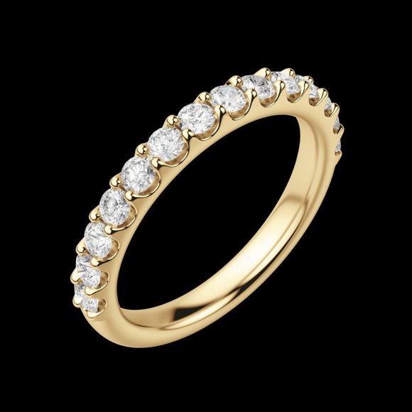 Holm Bold Wedding Band - Picture 4 of 9